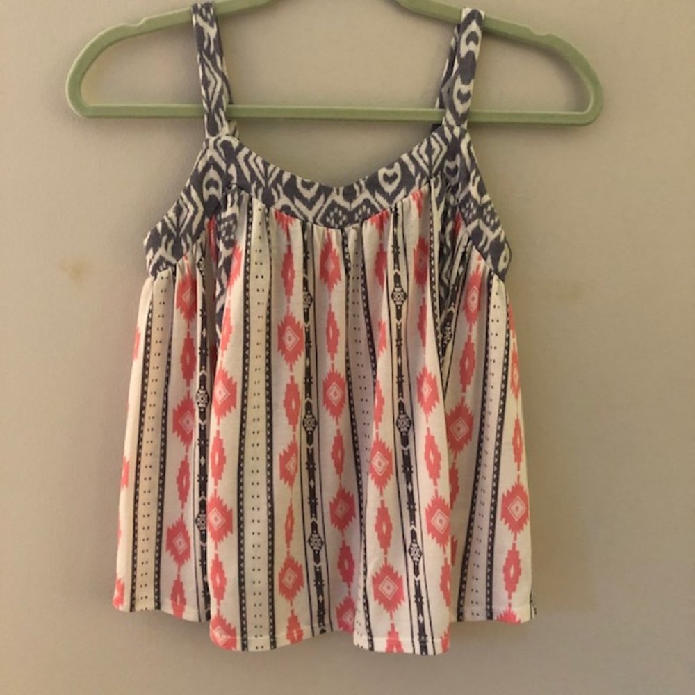 Summer Tank blouse SZ XS or Girls XL